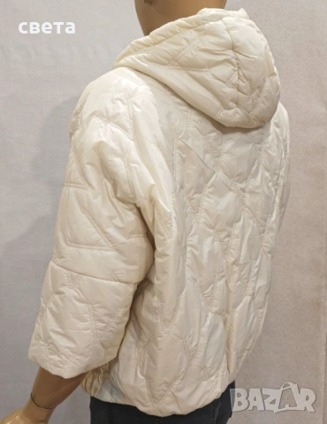 Нов сезон яке - крем, снимка 3 - Якета - 53251615