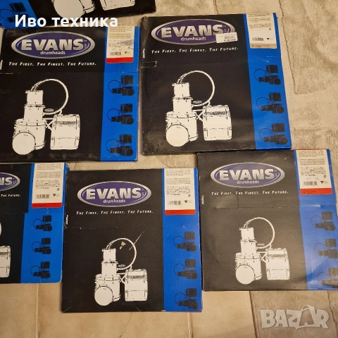 КОЖИ ЗА БАРАБАНИ EVANS REMO