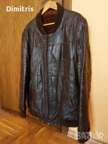 Кожено яке , снимка 5 - Якета - 52778169