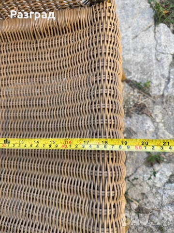 Ратанов  стол, снимка 8 - Столове - 51485324