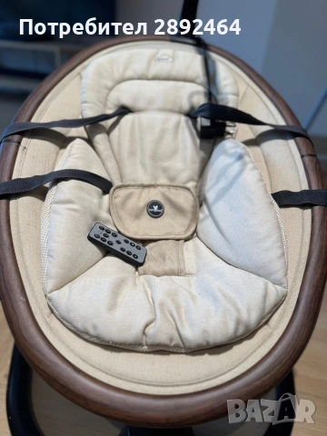 Бебешка електрическа люлка шезлонг Cangaroo Cloud Premium