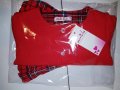 Коледен комплект в червено за момиче 86 размер от сако и пола Коледна визия, снимка 2