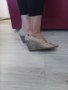 Бежови обувки Esprit естествена кожа , снимка 1 - Дамски ежедневни обувки - 38262046