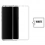Стъклен протектор за Samsung Galaxy S8+  S8 Plus G955 FullFace Бял White скрийн протектор, снимка 4