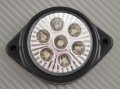 ЛЕД LED габарити, диодна светлина 7 SMD диода, БЕЛИ , 12-24V , снимка 1