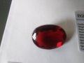 Натурален сертифициран червен Топаз 90 карата , рубин смарагд сапфир диамант  изомруд, снимка 6