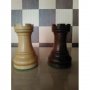 Дървени шахматни фигури Оригинални. Изработка - индийски палисандър. Дизайн Стаунтон 6, утежнени в о, снимка 7
