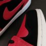 Nike Air Jordan 1 Mid SE Reverse Red Червени Черни Нови Оригинални Обувки Кецове Размер 42 Номер , снимка 7