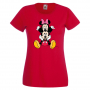 Дамска тениска Mickey & Minnie 3 Мини Маус,Микки Маус.Подарък,Изненада,, снимка 8
