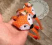 Диадема с лисица Оранжева диадема Аксесоари за коса Ръчна Изработка, снимка 2