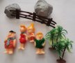 флинстоун Flintstones сет пластмасови фигурки играчки украса за торта декор топери топер, снимка 1