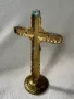 Стар бронзов кръст 16х9см, снимка 5