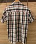 Мъжка карирана риза с къс ръкав, снимка 3