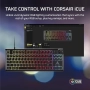 Нова Геймърска клавиатура Corsair K55 CORE TKL RGB черна UK layout игри, снимка 7