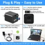 IFITech IFIADPTCAM шпионска камера в адаптер за зареждане – 1080P HD USB зарядно, без WiFi, 2025г..., снимка 4