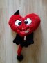 Сърце дяволче за св.  Валентин , снимка 1 - Плюшени играчки - 27818060