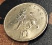 Mонети Великобритания - 2 бр (New pence, 1970), снимка 1 - Нумизматика и бонистика - 43959130