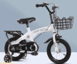 Детски велосипед с кош, снимка 1 - Детски велосипеди, триколки и коли - 44905526