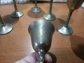 Метални чаши за ракия бронз месинг , снимка 7