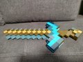 Майнкрафт, Minecraft диамантен меч и кирка 2в1 играчка Маинкрафт, снимка 10