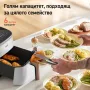 Фритюрник с горещ въздух Cosori TurboBlaze CAF-DC602, 6L, Бял*Безплатна доставка*Гаранция 2 години, снимка 2