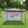 Градинска шатра 2.5 х 2.5 метра с две страници, сглобяема шатра, снимка 1