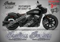 INDIAN Scout Chief Cruiser Bobber Bagger Touring SM-I-SCOUT 1-BV