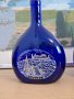 Колекционерски шишета кобалтово стъкло, Германия , снимка 3