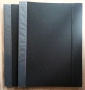 Черни папки с прозрачни джобове А3 и А4 формат, снимка 1