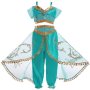 Парти костюми на Принцеса Жасмин от Аладин + ПОДАРЪК КОРОНКА, снимка 5