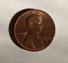 1 цент САЩ 1983 1 цент 1983 Американска монета Линкълн , снимка 1