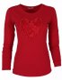 Дамска блуза HEART, снимка 1 - Блузи с дълъг ръкав и пуловери - 26466932