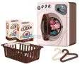 Реалистична детска Пералня със звук и светлини и кош за пране, снимка 2