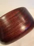 дървена купа от махагон 23/6, снимка 5