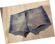 Дънкови къси панталони, снимка 1 - Къси панталони и бермуди - 33009468