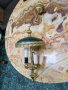 Много красив антикварен белгийски месингов полилей , снимка 1 - Антикварни и старинни предмети - 43581822