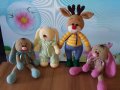 Плетена играчка Заек-Беби, Плетени, ръчно изработени, прекрасен подарък, снимка 14
