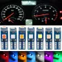 10 бр. малки габаритни крушки за арматурно табло T5 3SMD LED супер ярък 3030 LED вътрешно осветление, снимка 11