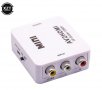 АКТИВЕН преходник AV,RCA(чинчове) към HDMI + Гаранция, снимка 4