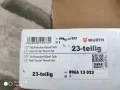 WURTH ZEBRA Комплект тресчотка с вложки 1/2" 23 части, снимка 9