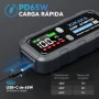 ZUKAKA 6000A Стартер за кола, 26800mAh, 12V (бензин и дизел), преносим с бързо зареждане 65W, снимка 8