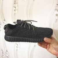 Оригинални маратонки adidas Yeezy Boost 350 Pirate Black (2015)  номер 45 ,5-46, снимка 8 - Маратонки - 40684156