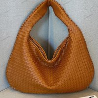 Френска дамска тъкана чанта от висок клас, универсална чанта за рамо под мишниците, 11цвята, снимка 3 - Чанти - 42111425