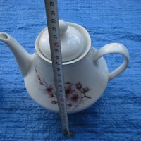 Ретро порцеланов чайник и каничка , снимка 5 - Антикварни и старинни предмети - 33482026
