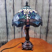 Настолна лампа - Водно конче (синя), снимка 2 - Настолни лампи - 43313880