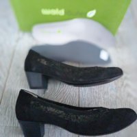 Немски естеств. ортопед. черни, 37н-р, с две стелки, снимка 5 - Дамски ежедневни обувки - 32550971