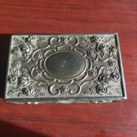 Кутия за бижута сребро, снимка 3 - Антикварни и старинни предмети - 39394059