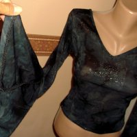 London, Нова и Уникална Блуза, Размер S/M. Код 797, снимка 2 - Блузи с дълъг ръкав и пуловери - 26878503