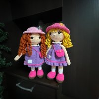 Кукла от памучна прежда , снимка 2 - Кукли - 43755910