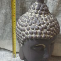Ефектна керамична реплика на будистко божество, снимка 3 - Антикварни и старинни предмети - 27959923